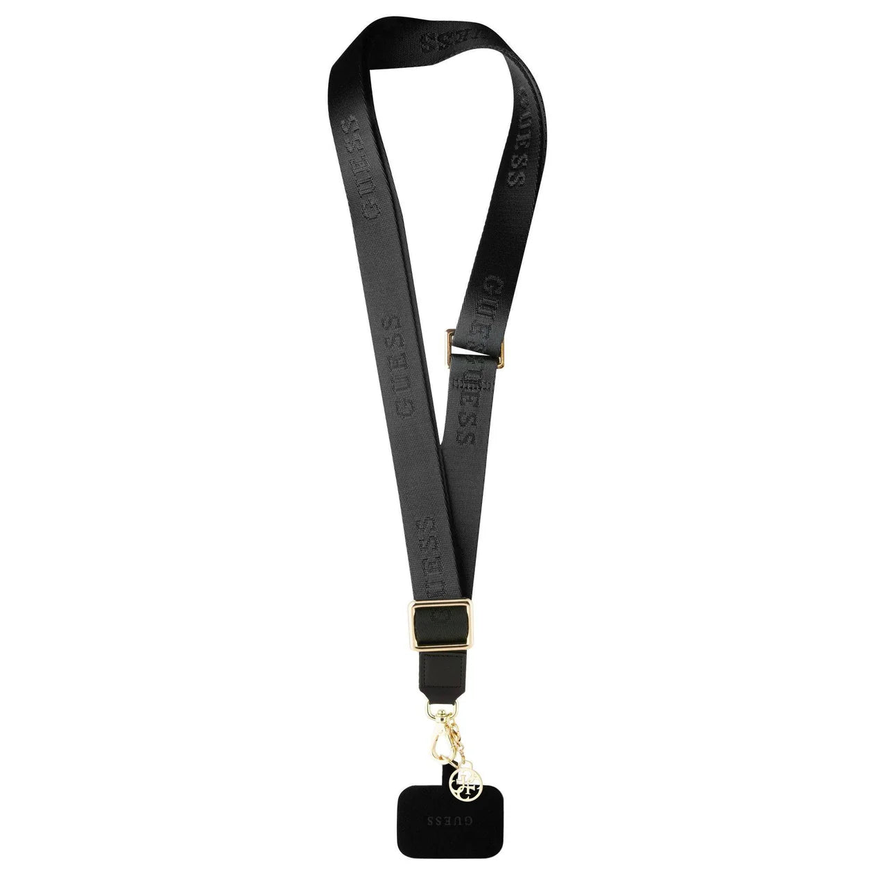 Guess Handykette breite Gurt Universal Schwarz
